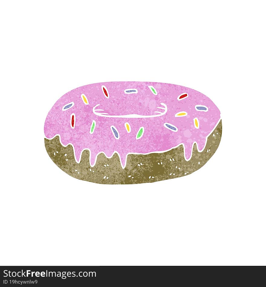 cartoon donut