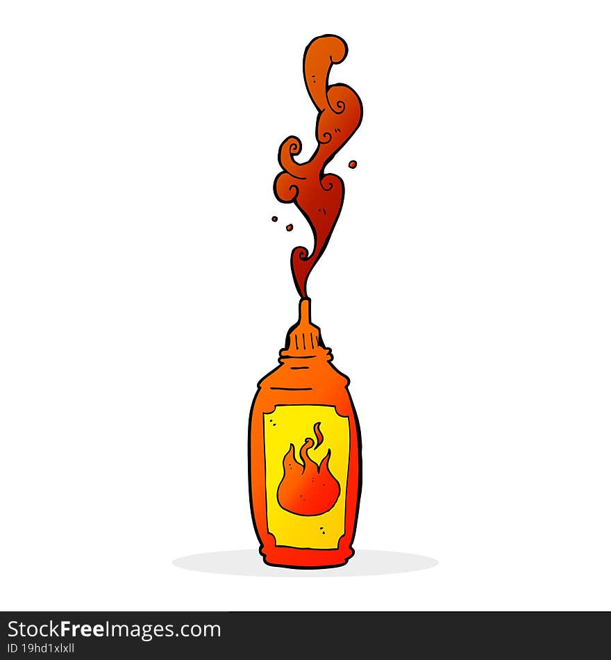 cartoon hot sauce