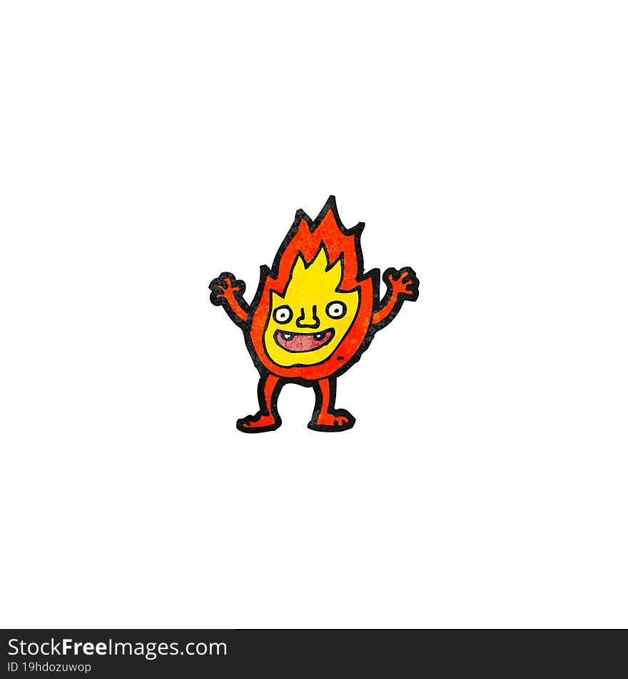 Cartoon Flame