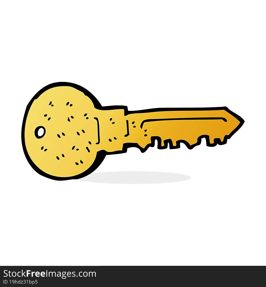 cartoon key