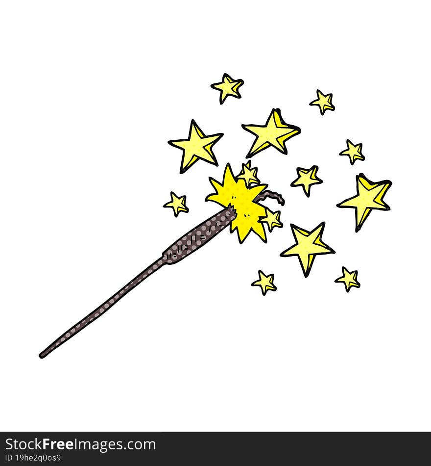 cartoon sparkler