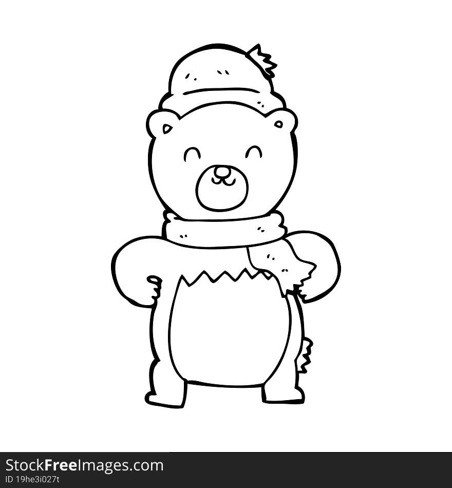 cute cartoon bear