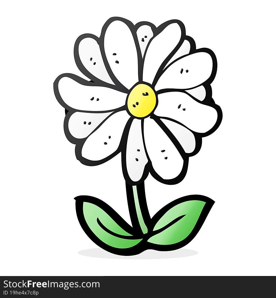 Cartoon Flower Symbol