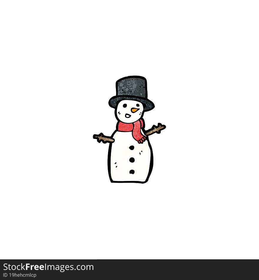 Traditional Snowman