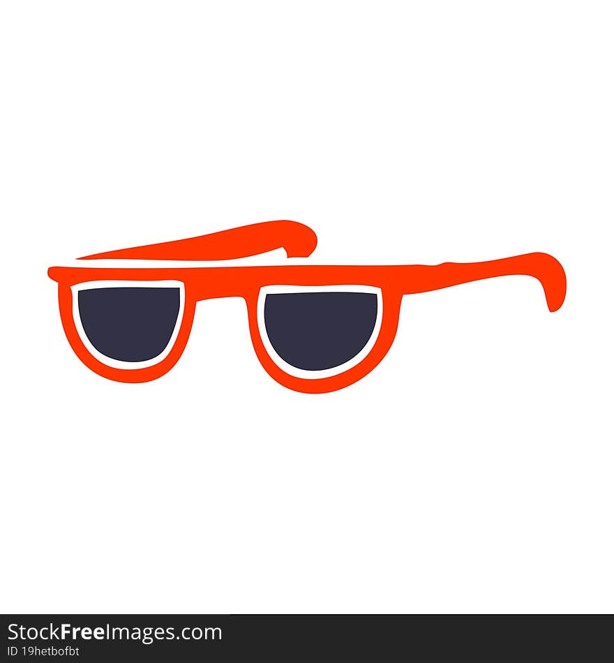 cartoon doodle cool sunglasses