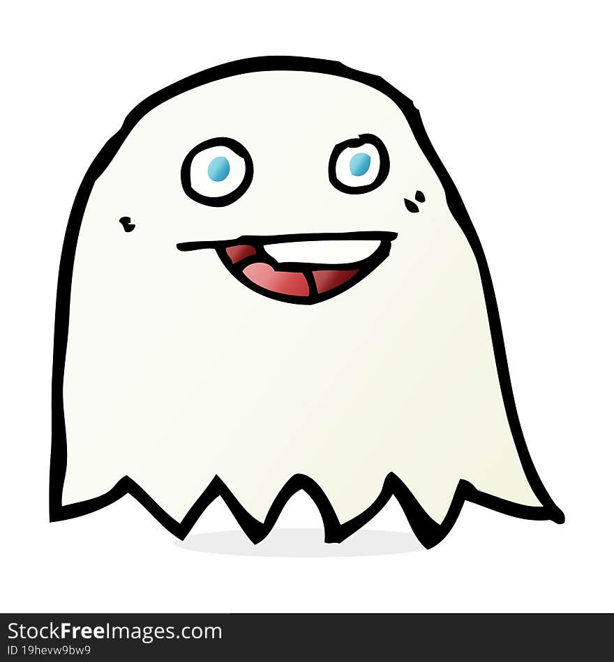 cartoon ghost