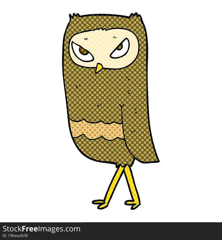 Cartoon Owl