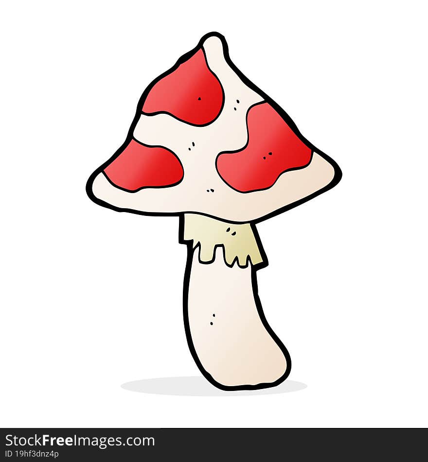 Cartoon Toadstool