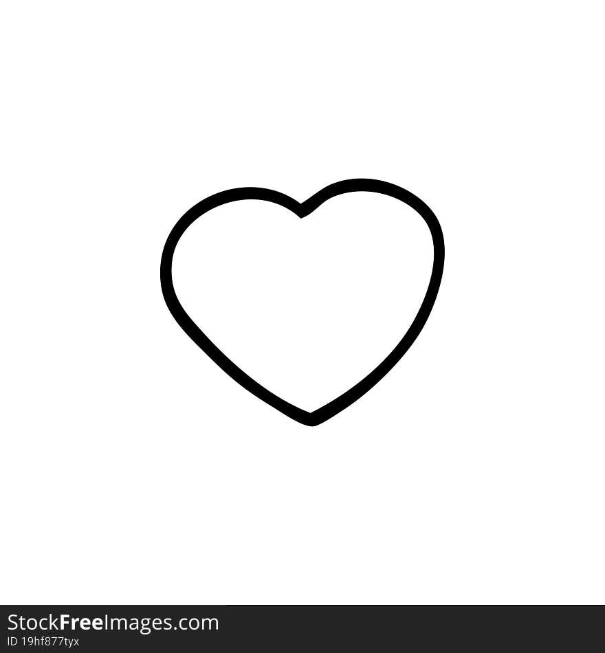 Cartoon Love Heart