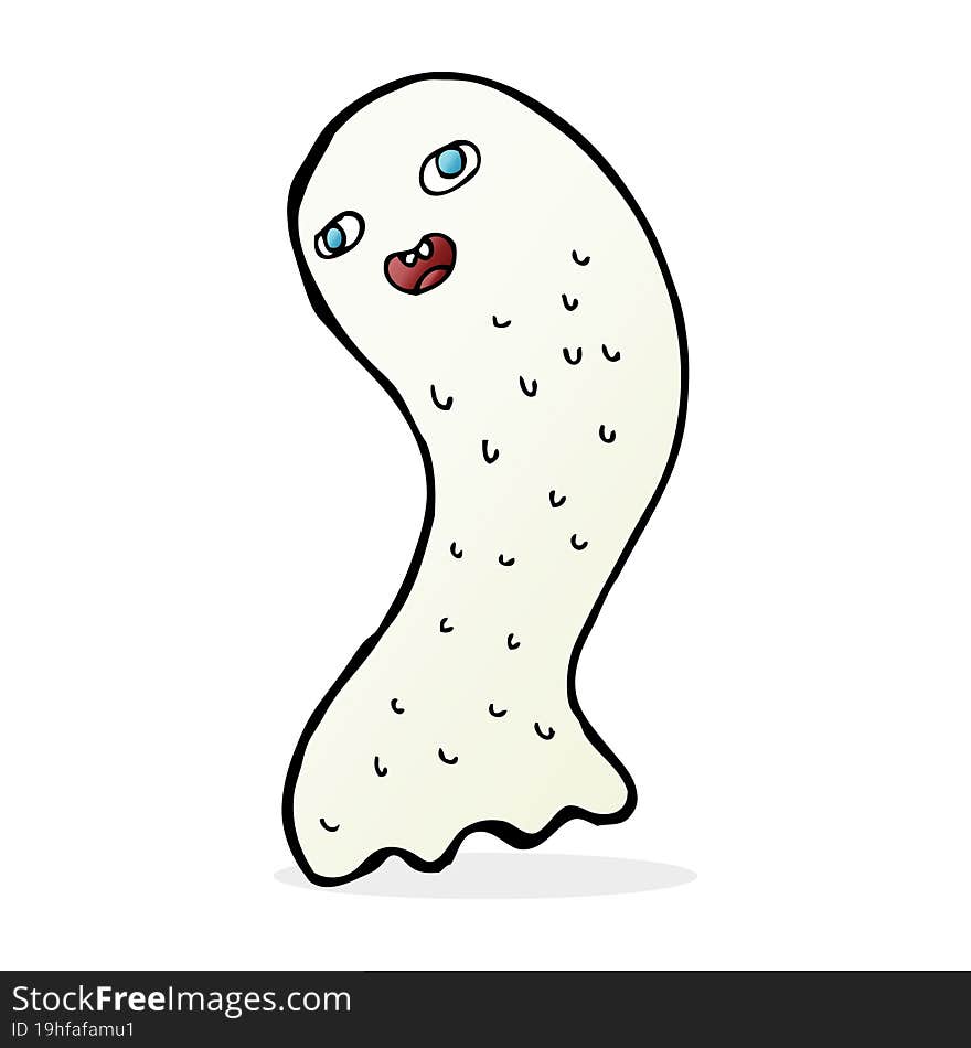 Funny Cartoon Ghost