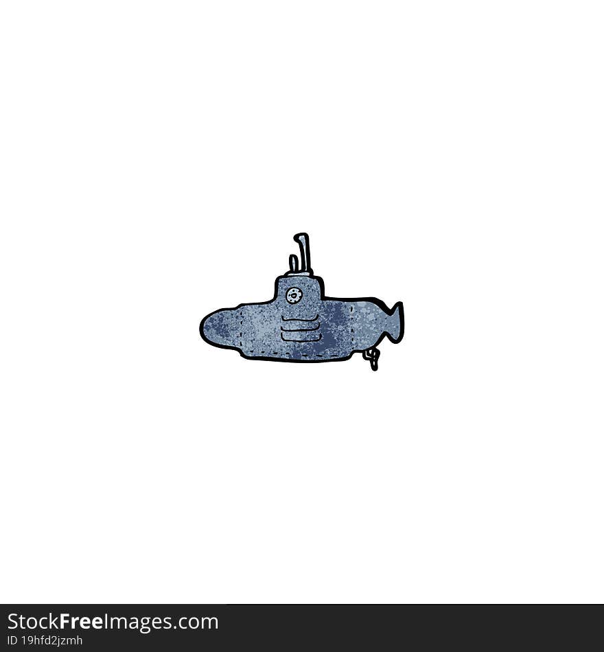 cartoon submarine