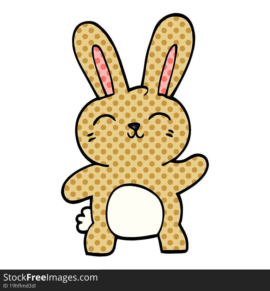 Cartoon Doodle Cute Bunny