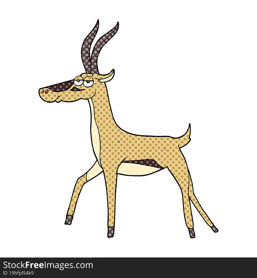 Cartoon Gazelle