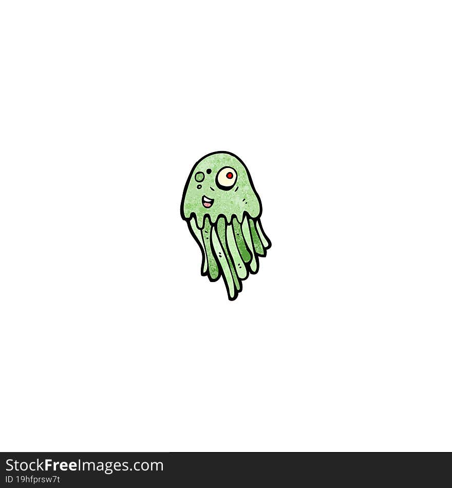 cartoon jellyfish