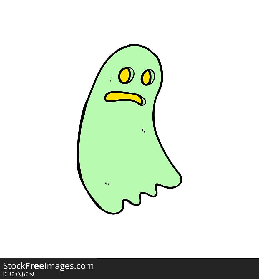 cartoon ghost