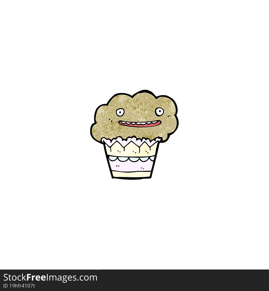 cartoon muffin