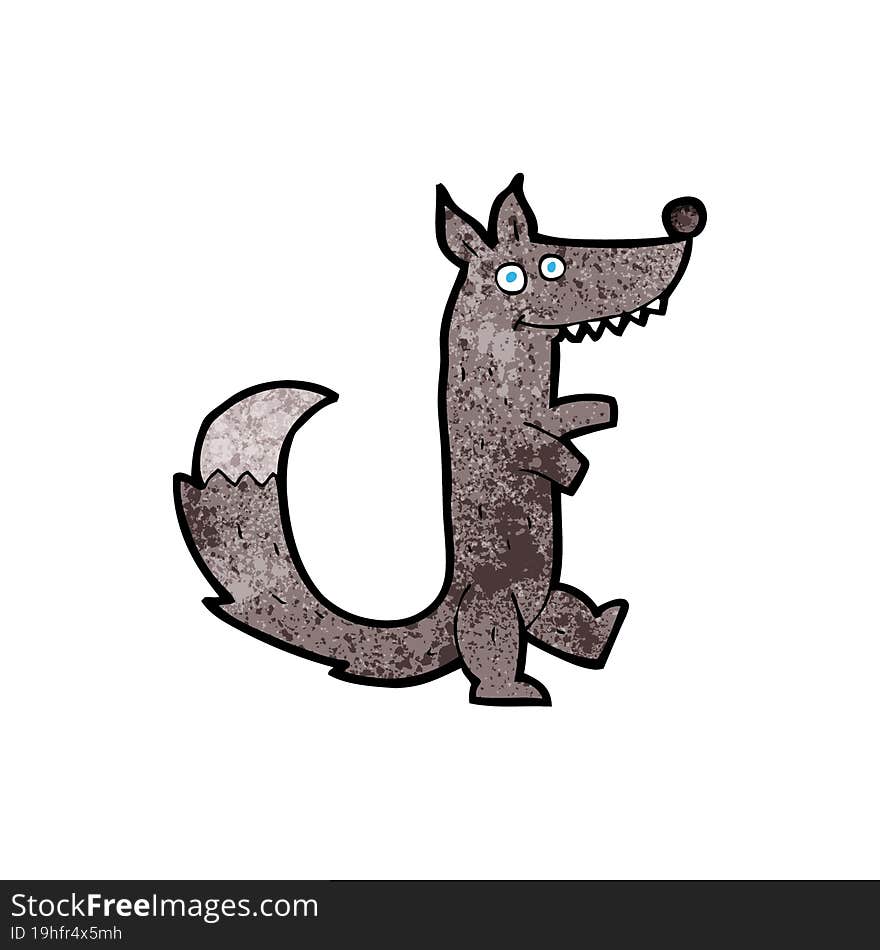 Cartoon Wolf