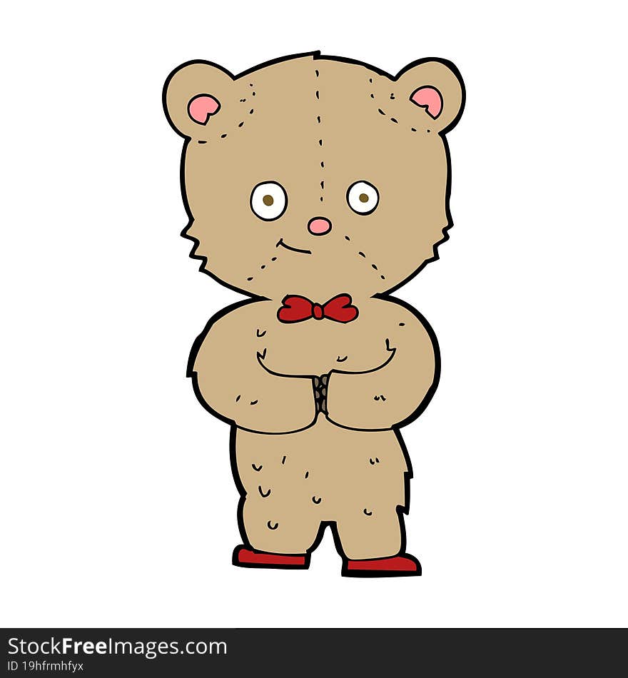 cartoon teddy bear