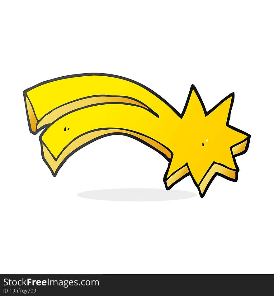 Cartoon Decorative Shooting Star