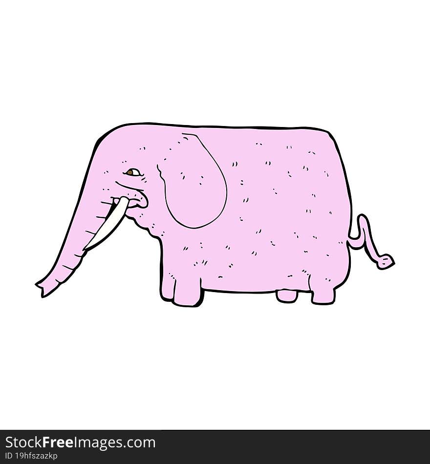 cartoon funny elephant