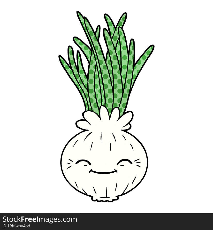 cartoon onion. cartoon onion