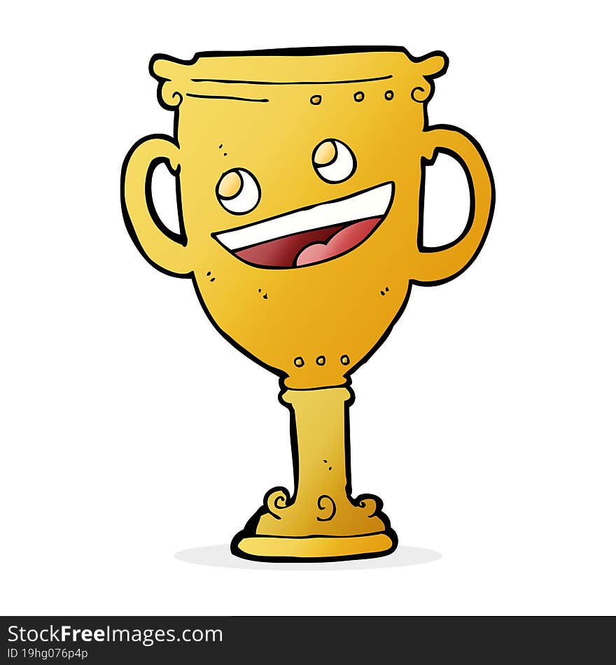 cartoon trophy