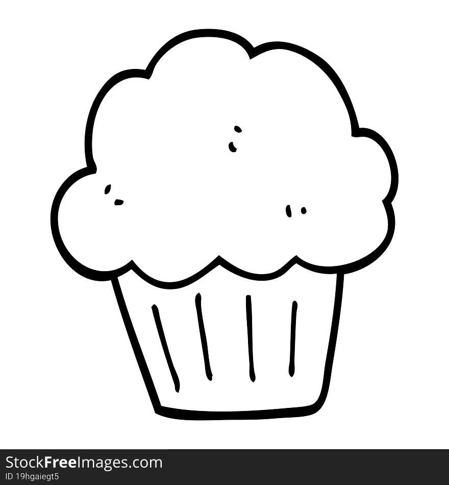 Cartoon  Muffin