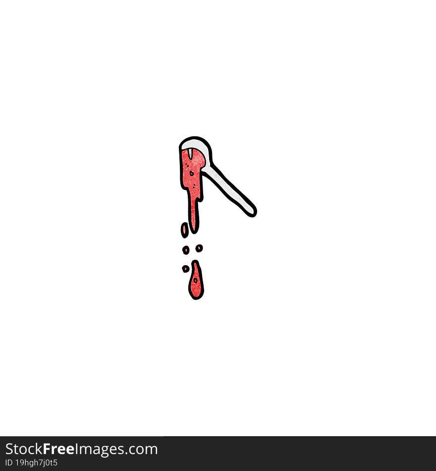 Cartoon Spoon Of Jam