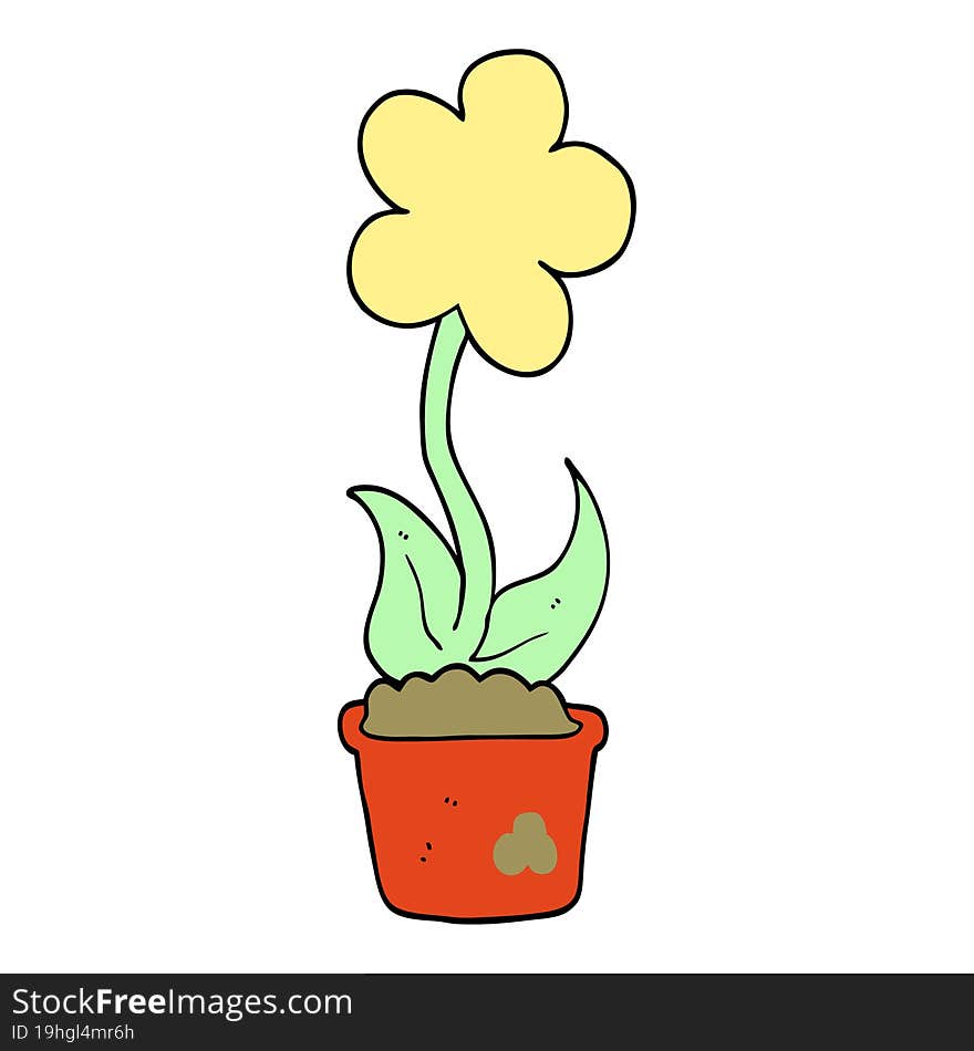 Cute Cartoon Flower