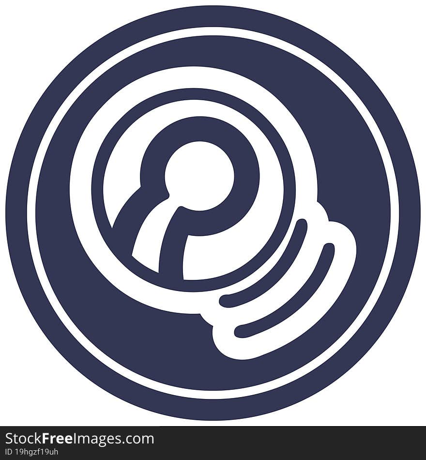 tennis ball circular icon symbol