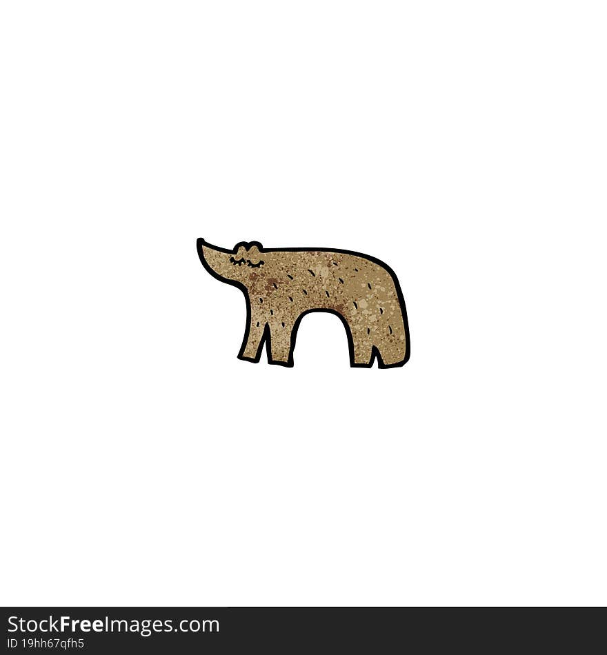 cartoon bear