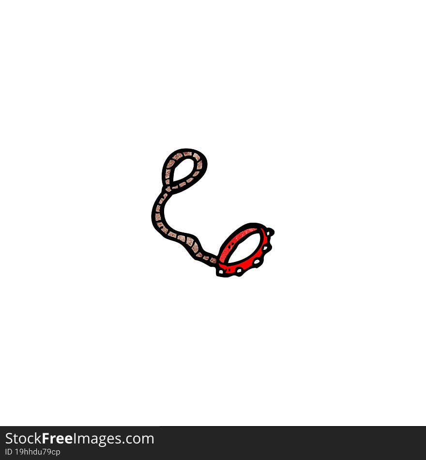 cartoon dog lead