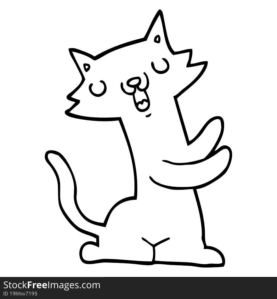 Cartoon Cat