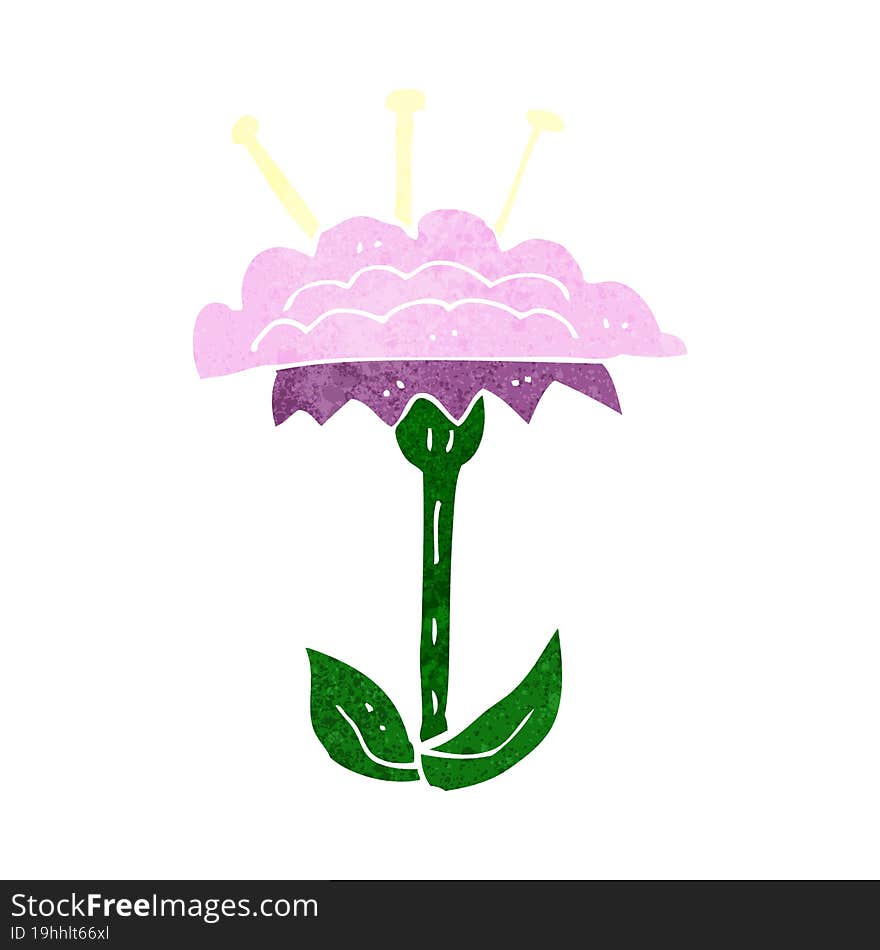 cartoon flower