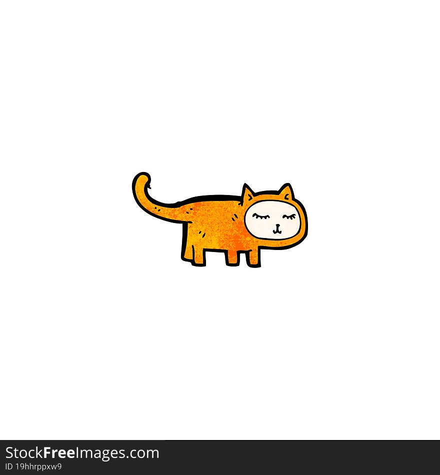 funny cartoon cat