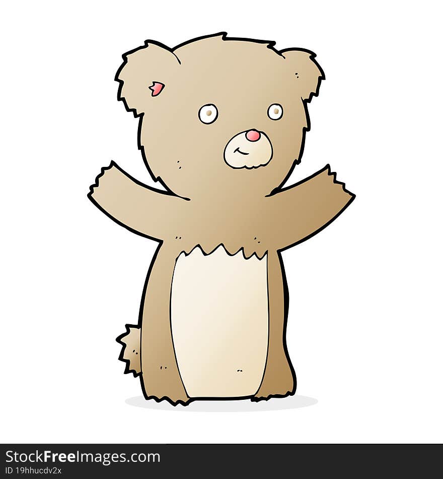 cartoon teddy bear