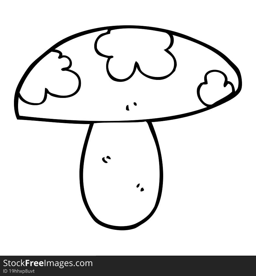 Cartoon Mushroom