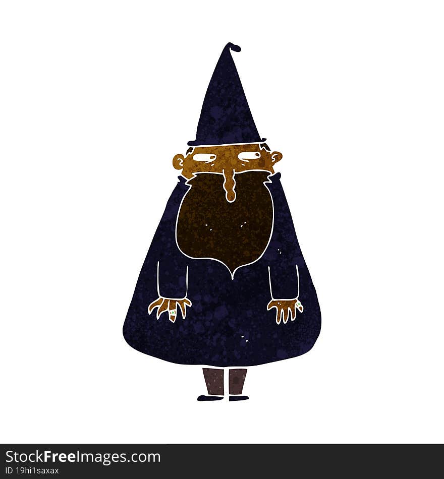 cartoon wizard