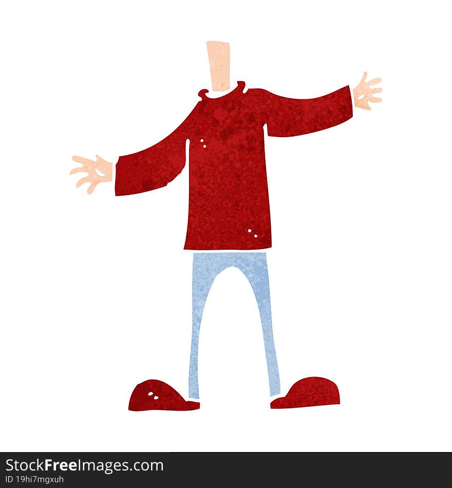 Cartoon Body (mix And Match Cartoons Or Add Your Own Photo Head