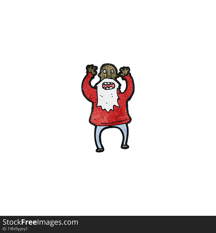 cartoon bearded man