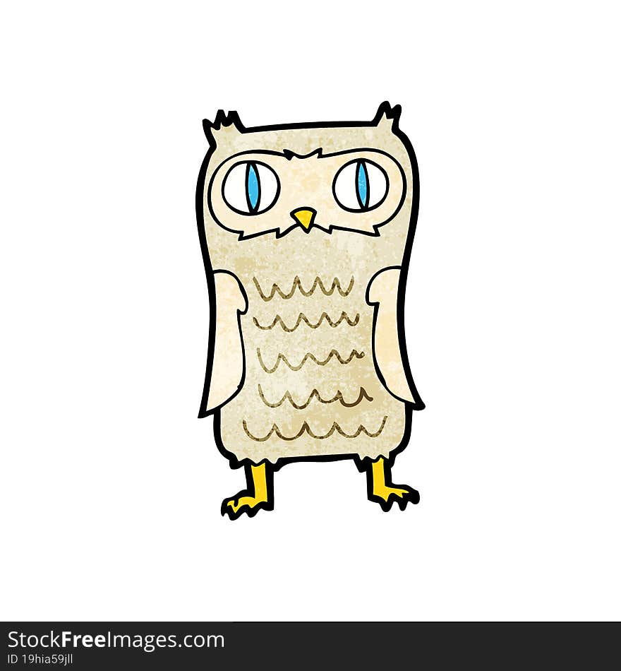 Cartoon  Owl