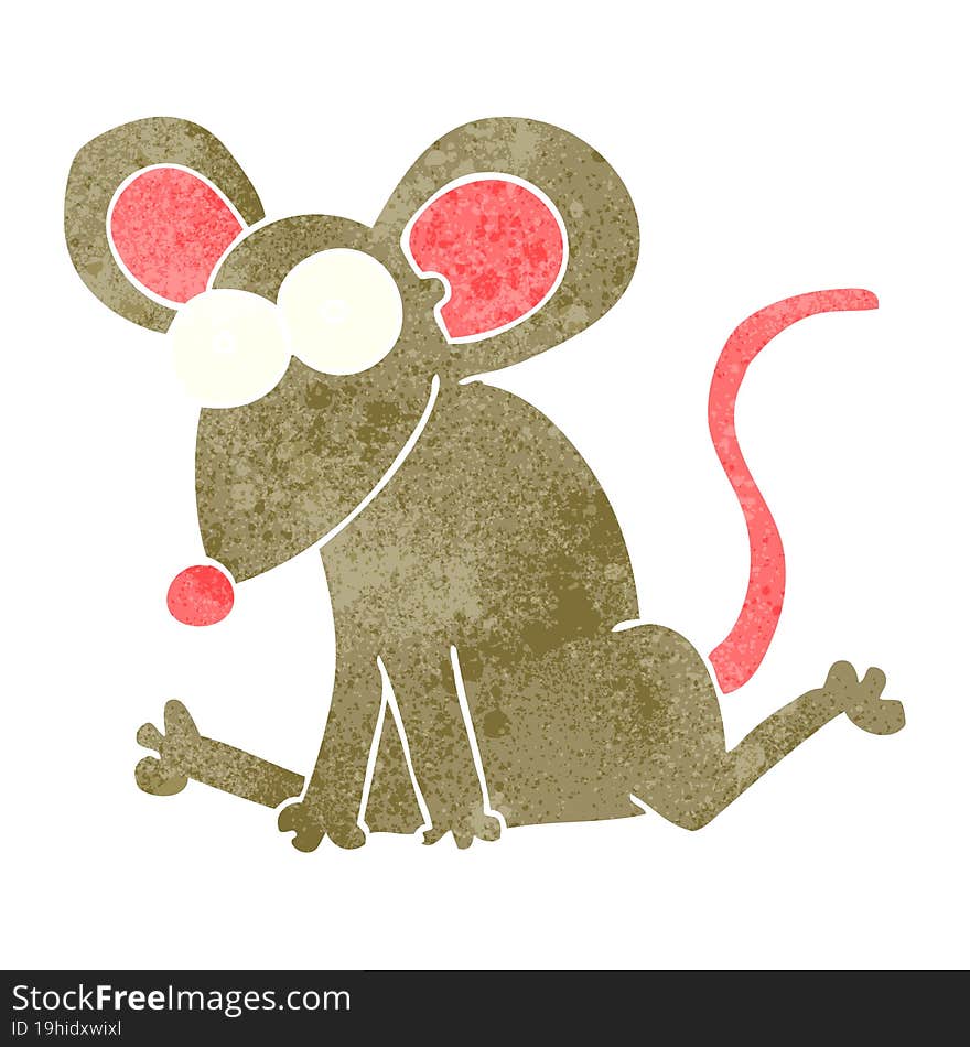 Retro Cartoon Mouse