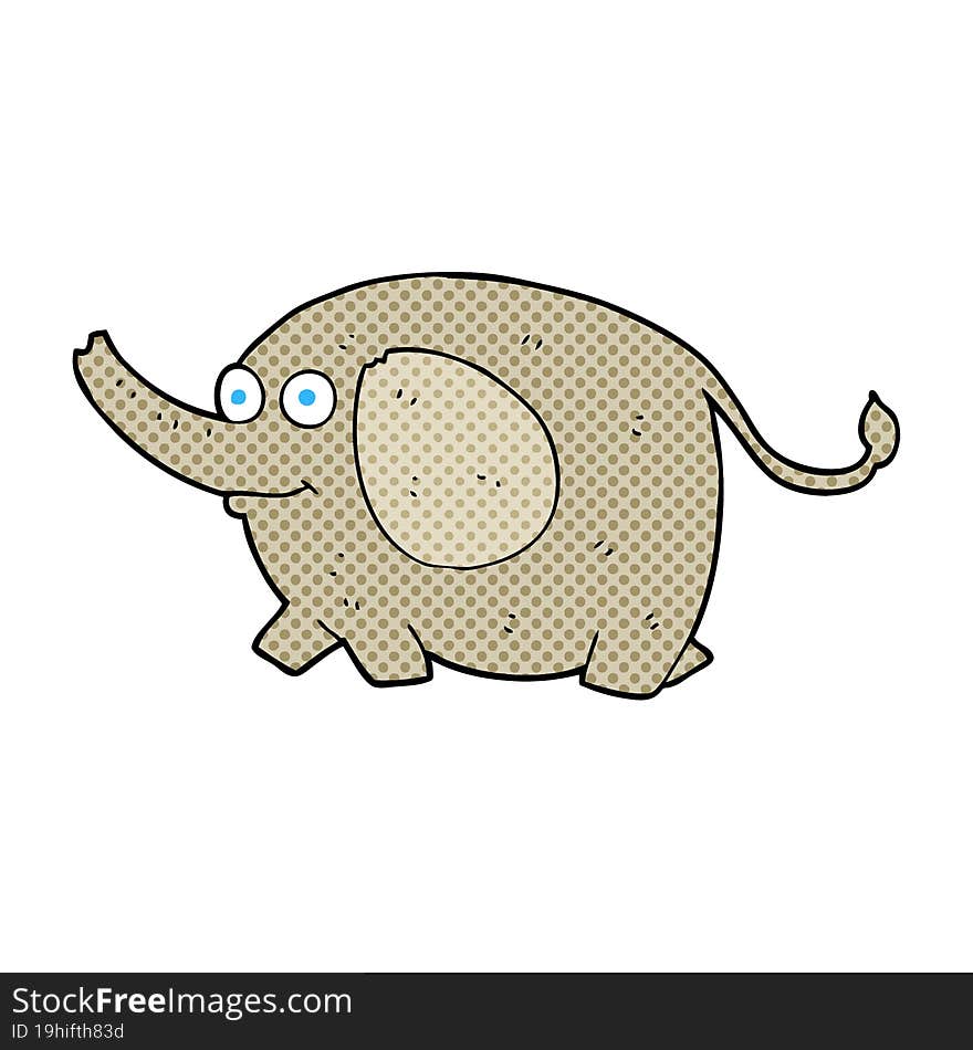 cartoon elephant