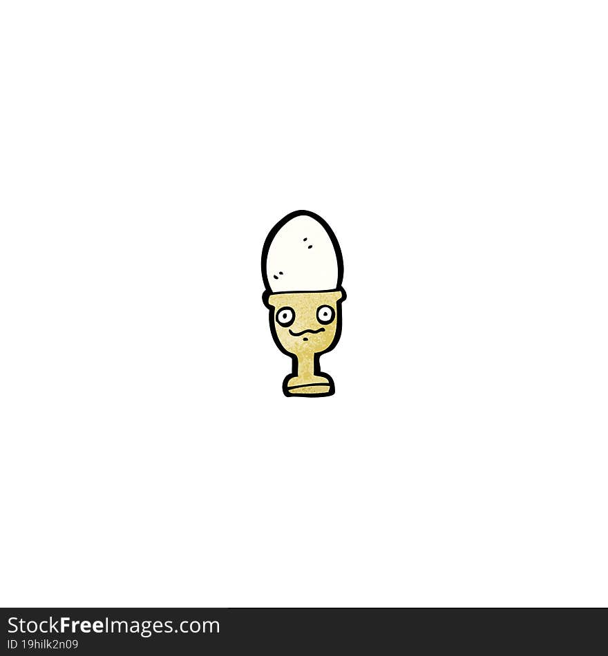 boiled egg cartoon