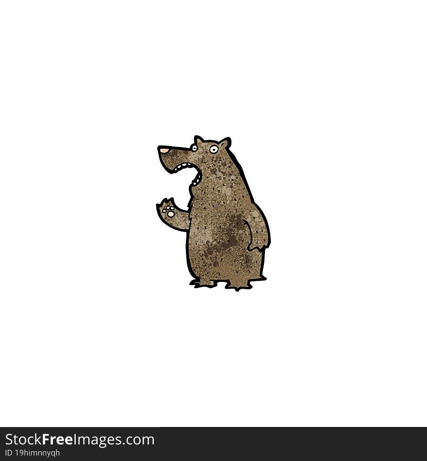 cartoon bear