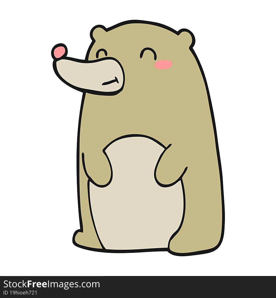 Cute Cartoon Bear