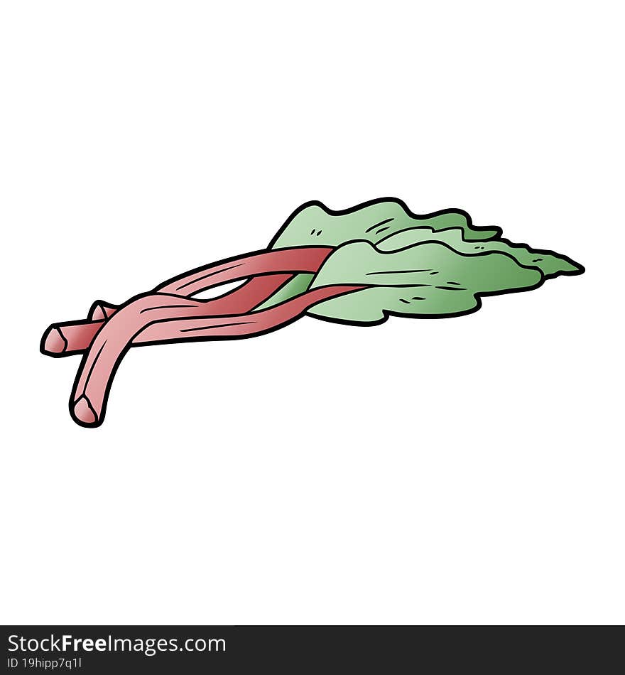 cartoon rhubarb. cartoon rhubarb