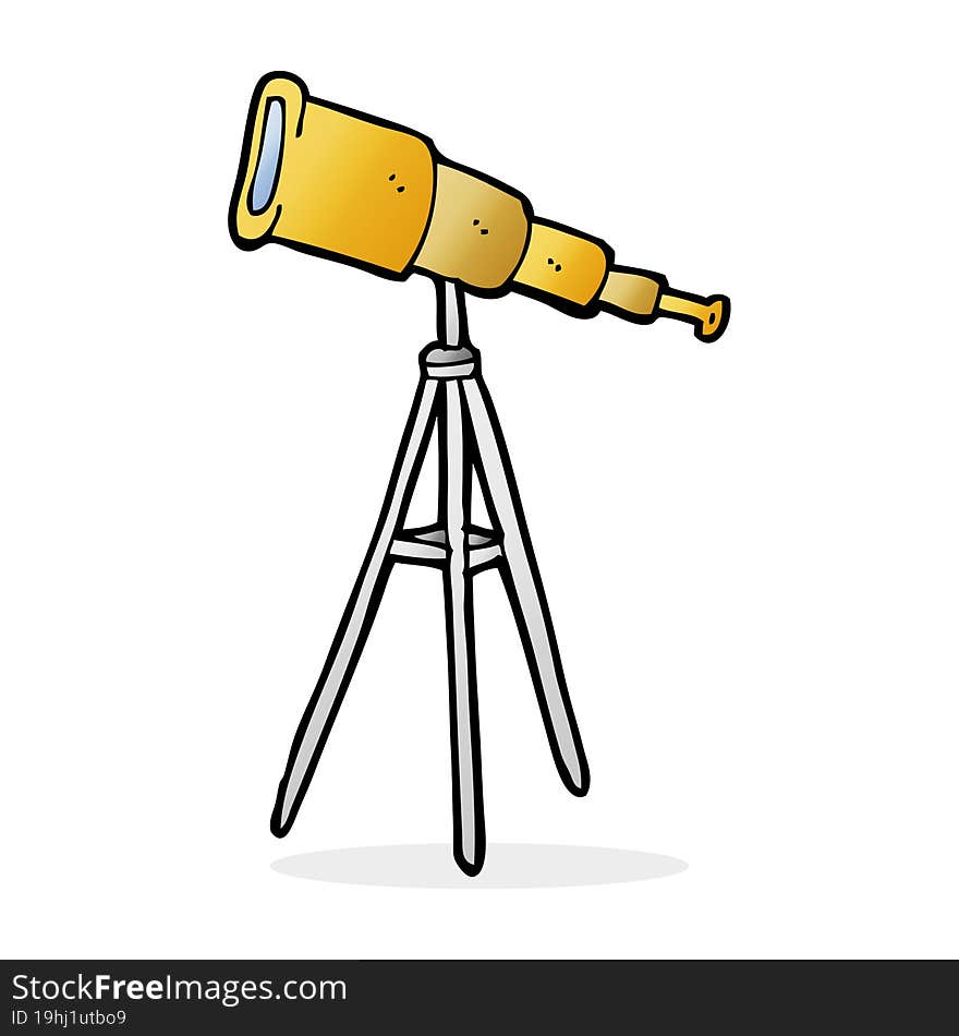 Cartoon Telescope