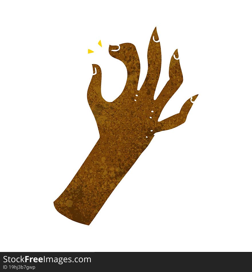 Cartoon Hand Symbol