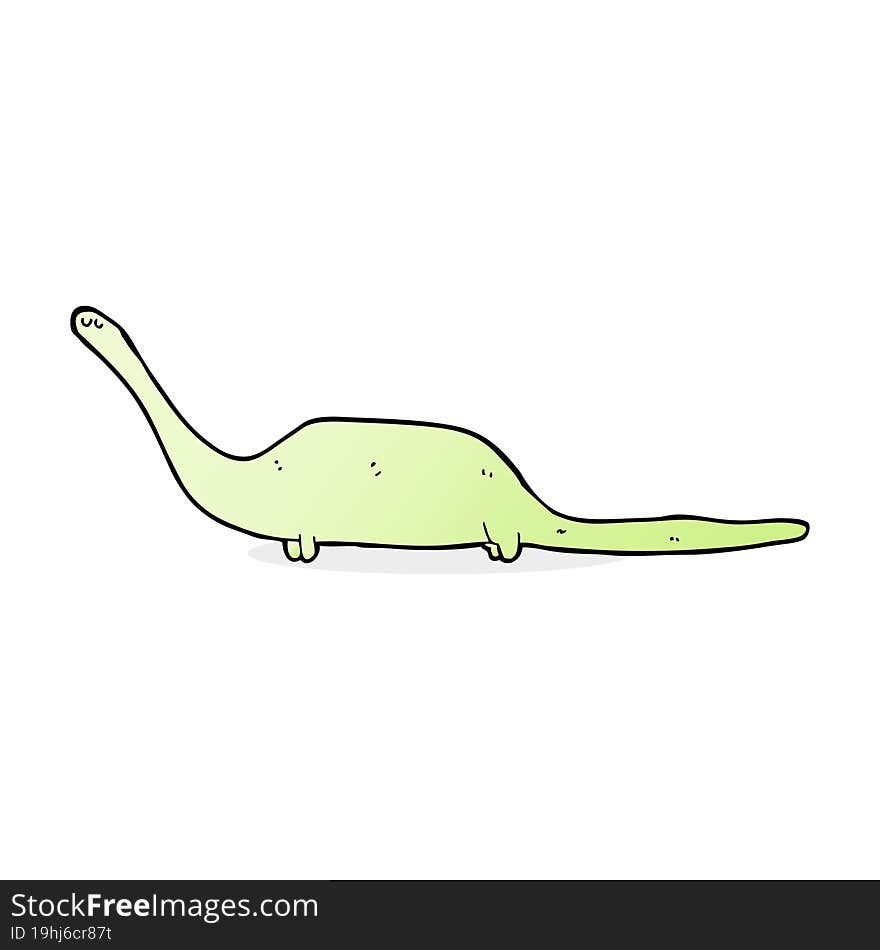 cartoon dinosaur